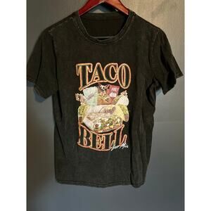 Vintage-Style Taco Bell Graphic Tee – Size Medium